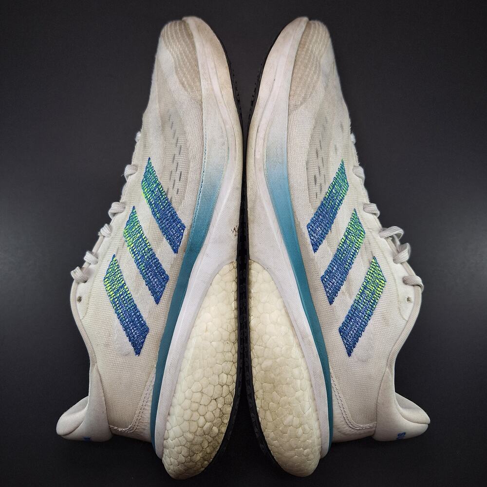 Adidas Supernova 3 White Lucid Lemon Arctic Fusion Shoes HQ1806 Men's Size 10 - Picture 9 of 13